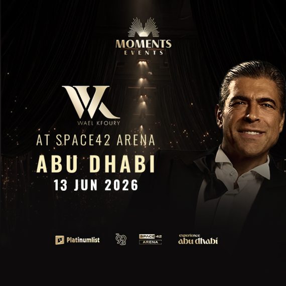 Wael Kfoury Live at Space42 Arena in Abu Dhabi – Concerts Activities & Sightseeing Shop Online at Special Price from Saudi Mega Deals